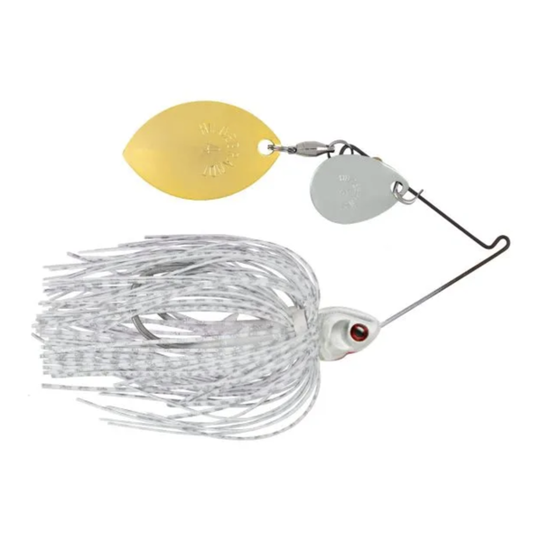 Booyah Covert Finesse Oklahoma Colorado White Silver Scale/Pearl Head 3/8oz