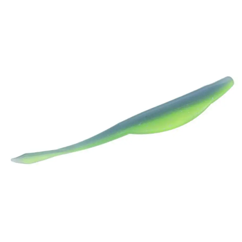 Yamamoto D Shad. Chartreuse/Electric Blue 7 pk