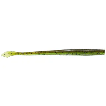 Yamamoto 5'' Kut Tail Worm. Green Pumpkin/Watermelon