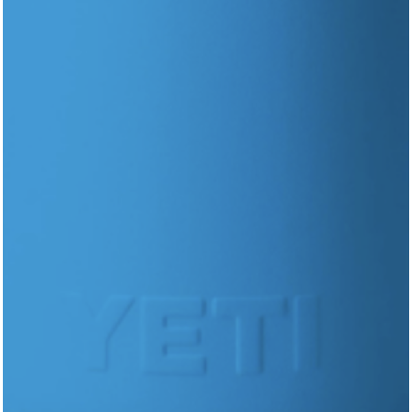 Yeti Rambler 591mL Travel Mug w/Stronghold Lid. Big Water Blue