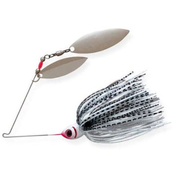 Booyah Double Willow 1/2oz Pearl White Silver Shad