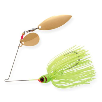 Booyah Tandem Blade Spinnerbait. Chartreuse 3/8oz