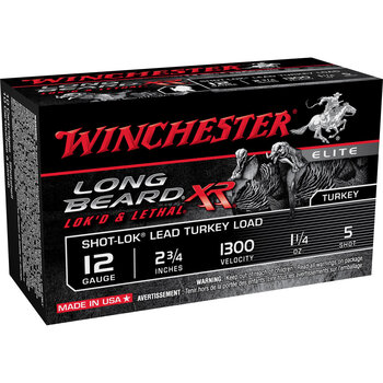 Winchester Winchester Long Beard 12 Gauge Shotshell 10 Rounds 2 3/4" #5 Lead 1 1/4 oz