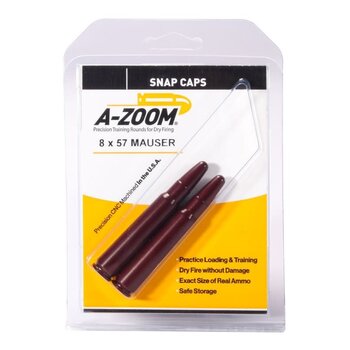 A-Zoom Snap Caps 8x57 Mauser 2/Pk