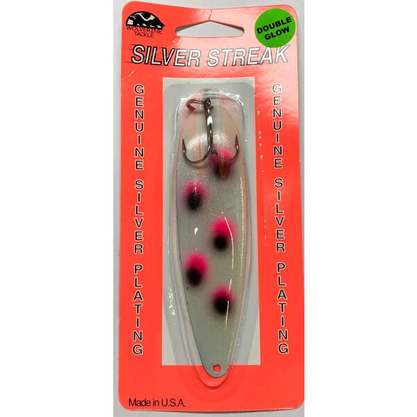 Wolverine Tackle Magnum Streak 4.75" Double Glow White George
