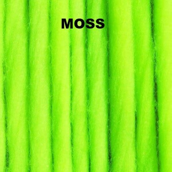 The Bug Shop 15’ Glo Bug’s Yarn. Moss