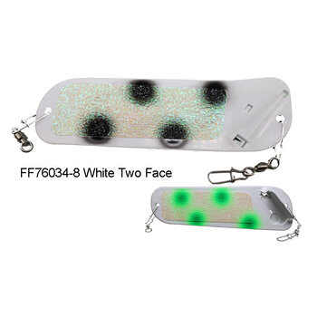 Dreamweaver Flip Fin Paddle 8" White Two  Face