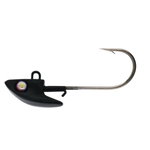 Damiki Rig Jig Head Black 1/4oz 2/0 5-pk