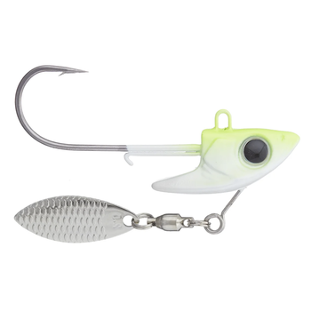 Underspin 3/8oz 2/0 Chart Shad 3-pk