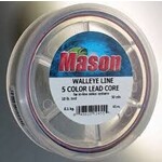 Mason Walleye Lead Core 5 Color 18lb 50yds