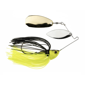 Freedom Tackle Speed Freak Compact Spinnerbait 1/2oz Chartreuse Black
