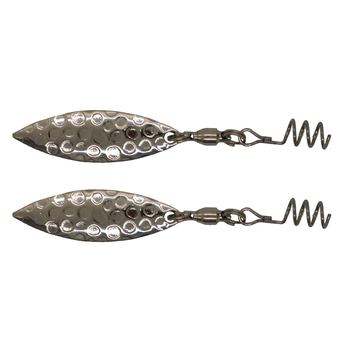 X Zone Blade Spin Willow Silver 2-pk