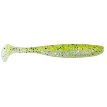 Keitech Easy Shiner 4" Chartreuse Flash 7-pk