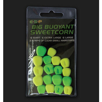 ESP Big Buoyant Sweetcorn. Green & Yellow