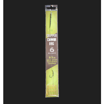 ESP Gripper Combi Hair Rig. Green. Size 6