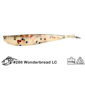 Lunker City Fin-S Fish Wonderbread 4" 10-pk