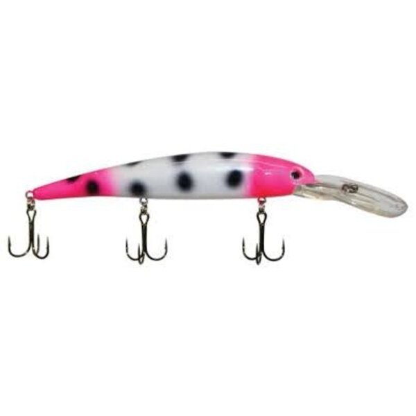 Warrior Lures CUSTOM Bandit Lures Walleye Deep PINK SQUIRREL 4 3/4inch 5/8oz