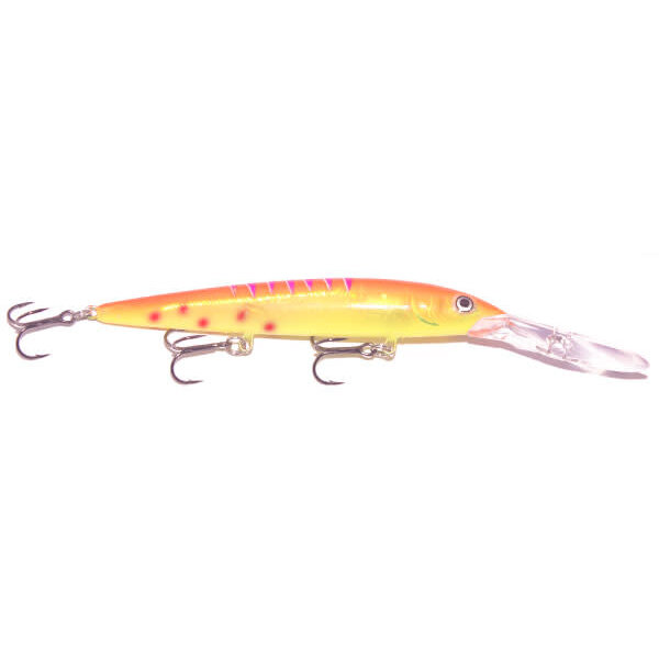 Warrior Lures CUSTOM Rapala Deep Husky Jerk (DHJ12) 4 ¾" GOT A WORM