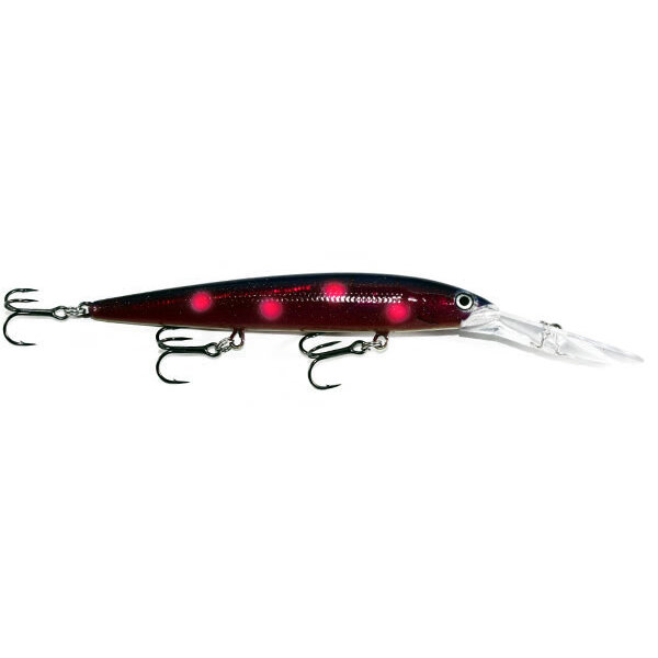 Warrior Lures CUSTOM Rapala Deep Husky Jerk (DHJ12) 4 ¾" RUGBURN