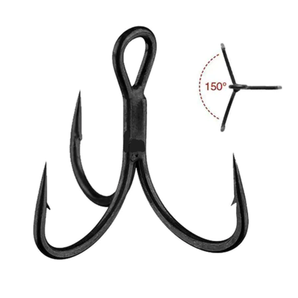Owner Stinger Treble Short Shank Size 2 6-pk