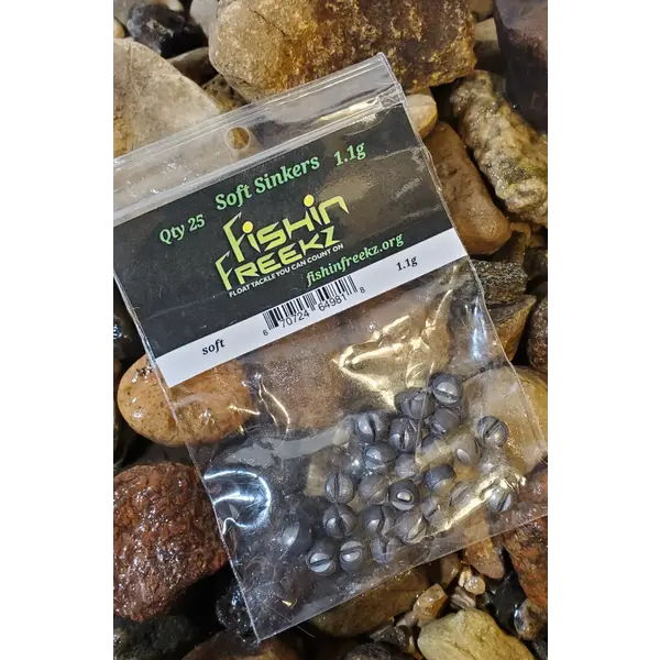 Fishin Freekz Soft Sinkers 1.1g 30-pk