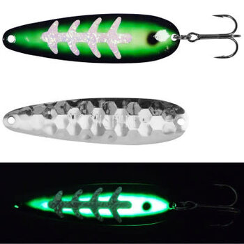 Moonshine Lures Magnum Arctic Ice 5" Spoon