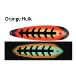 Moonshine Lures Magnum Orange Hulk 5" Spoon