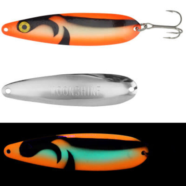 Moonshine Lures Magnum Mandarin Minnow 5" Spoon