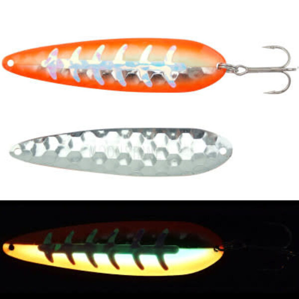 Moonshine Lures Half-Moon Magnum Orange Slice Spoon