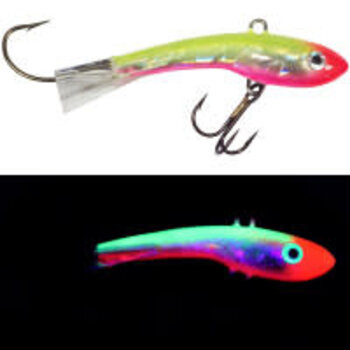 Moonshine Lures Shiver Minnow #3 Holographic Crazy Clown