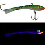 Moonshine Lures Shiver Minnow #3 Holographic Hot Perch