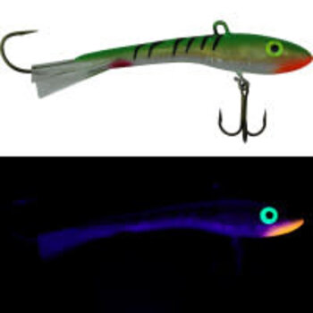 Moonshine Lures Shiver Minnow #3 Holographic Hot Perch