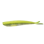 Lunker City Fin-S Fish Chartreuse Silk Ice 2-1/2" 20-pk