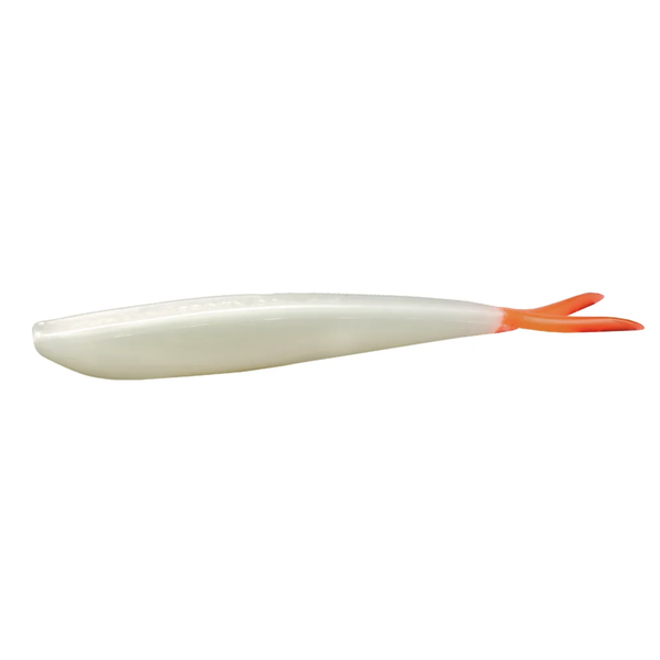 Lunker City Fin-S-Fish Albino Firetail 4" 8-pk