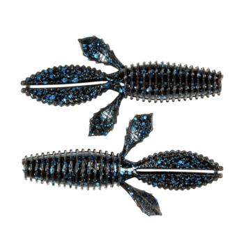 Z-Man TRD BugZ 2.75" Black Blue 6-pk