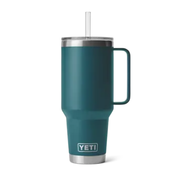 Yeti Rambler 1.2L Straw Mug w/Straw Lid. Agave Teal