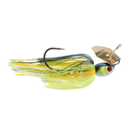 Z-Man Project Z ChatterBait. 3/8oz Chartreuse Sexy Shad