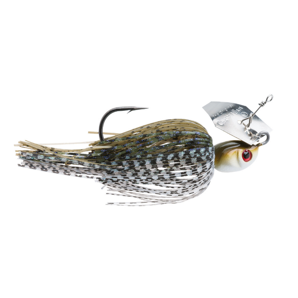 Z-Man Project Z ChatterBait. 3/8oz Green Pumpkin Shad