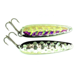 Salmon Candy Purple Stud UV Silver Mag Spoon