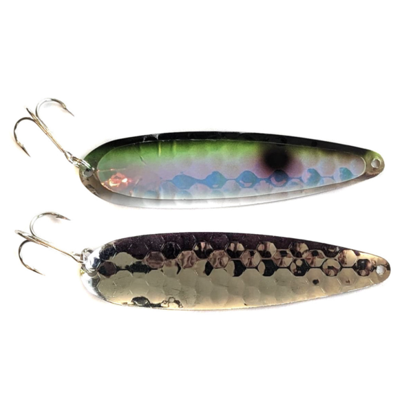 Salmon Candy UV Green Lantern Silver Mag Spoon