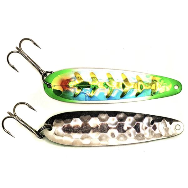 Salmon Candy UV Green Jeans Super Glow Mag Spoon