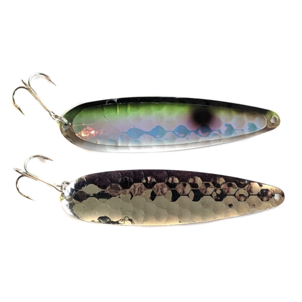 Salmon Candy Green Lantern UV Silver Standard Spoon