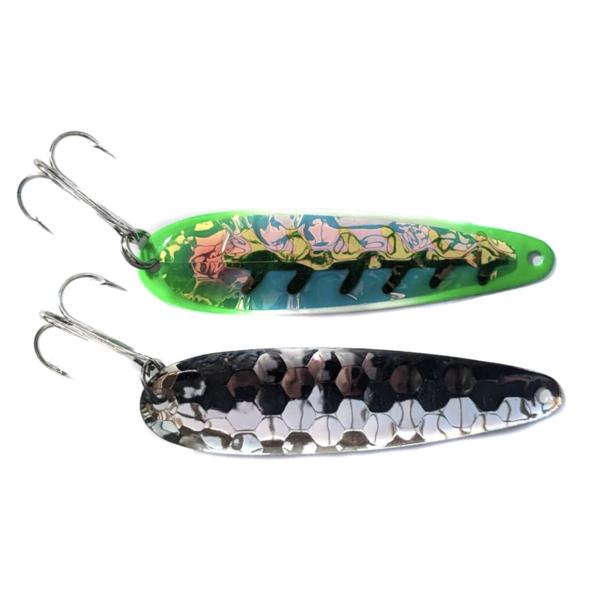 Salmon Candy UV Green Jeans Super Glow Standard Spoon
