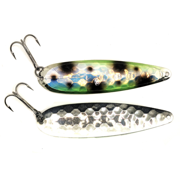 Salmon Candy UV Super Frog Silver Standard Spoon