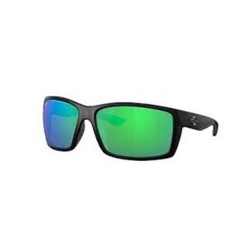 Costa Reefton Blackout W/ Green Mirror 580P Polarized Sunglasses