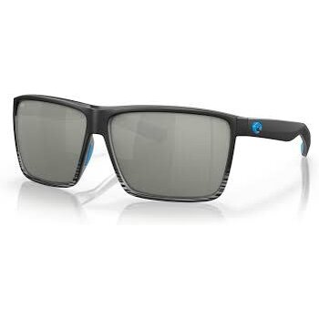 Costa Rincon 179 Matte Smoke Crystal Fade W/ Gray Silver Mirror 580G Polarized Sunglasses