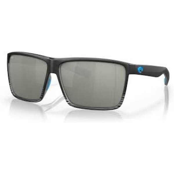 Costa Rincon 179 Matte Smoke Crystal Fade W/ Gray Silver Mirror 580G Polarized Sunglasses