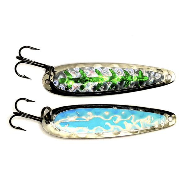 Salmon Candy UV Dragon Silver Standard Spoon