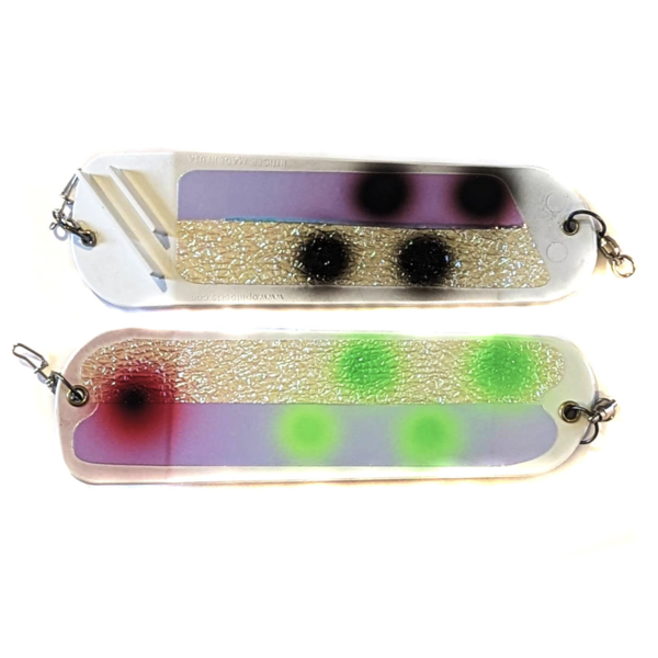 Salmon Candy Flasher 8" Songins White Bam
