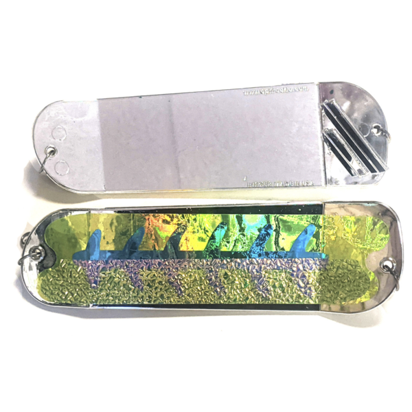 Salmon Candy Flasher 8" Mt Dew Stud UV